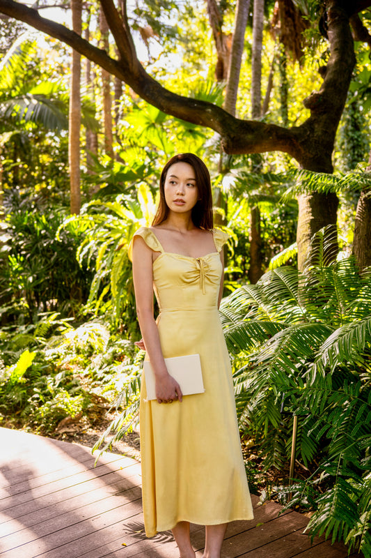 The Belle in Light Yellow